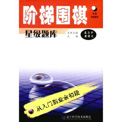 正版新书 阶梯围棋星级题库:从入门到业余初段 黄希文 辽宁科学技术出版社