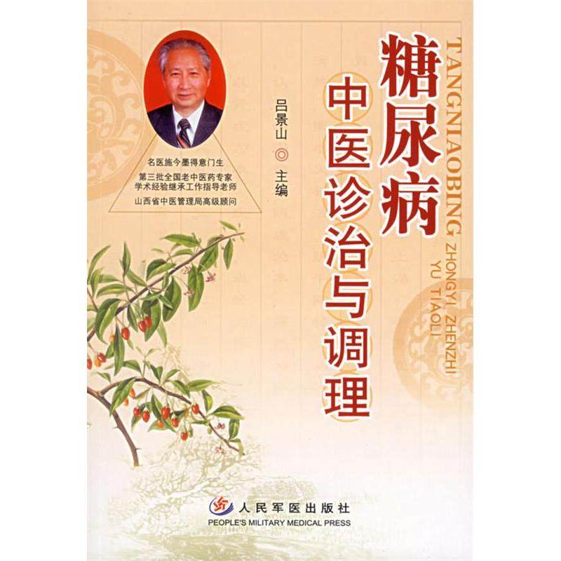 正版新书 糖尿病中医诊治与调理 9787801949851 人民军医出版社
