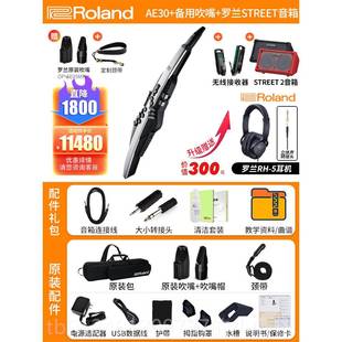 高档Rland罗电吹管AE20 AE0中老3年人娱乐初学电子o萨兰克斯葫芦