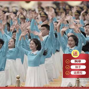高档六一款儿出童冯琳同朗诵服中小学生童红领巾大合唱男女主持演