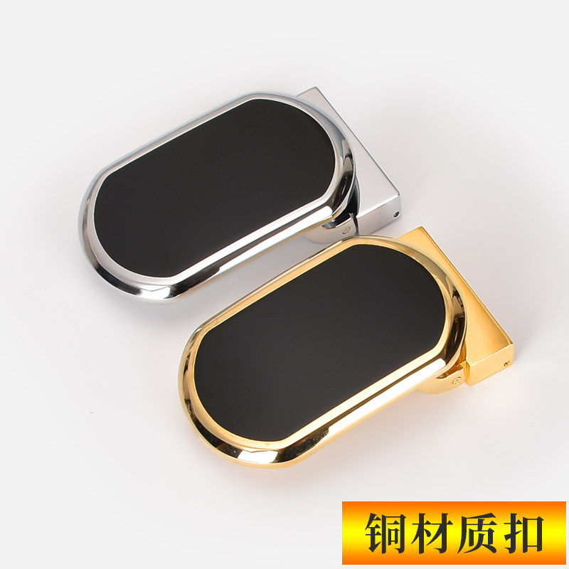 高端品牌通用纯铜皮带扣头单卖替换男士裤腰带商务百搭皮带扣34cm