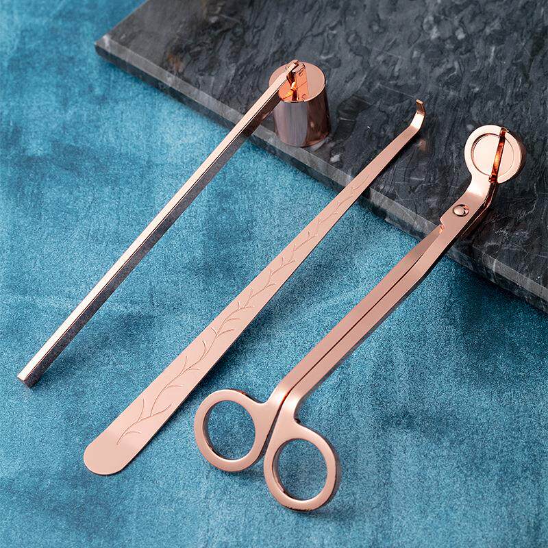 香薰蜡烛工具创意灭烛器香氛蜡烛配件不锈钢材质安全灭火