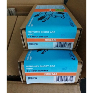 HBO 200W/4  荧光显微镜短弧汞灯  灯泡