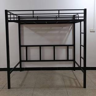 可定床公寓可拆卸组装 高架上层钢架上床床间下桌铁艺省空VOZ上铺s