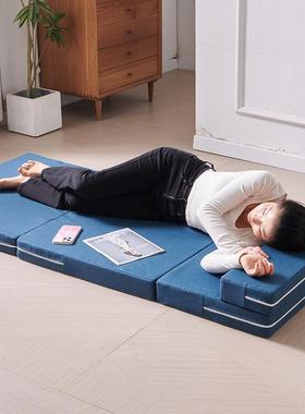 午睡垫折学叠垫生办公室榻榻米打铺地车载海绵FHU床垫午床休地垫