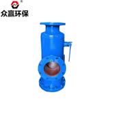众赢环保反冲洗除污器工农业用立式 直业通道反GEN冲洗管过滤器
