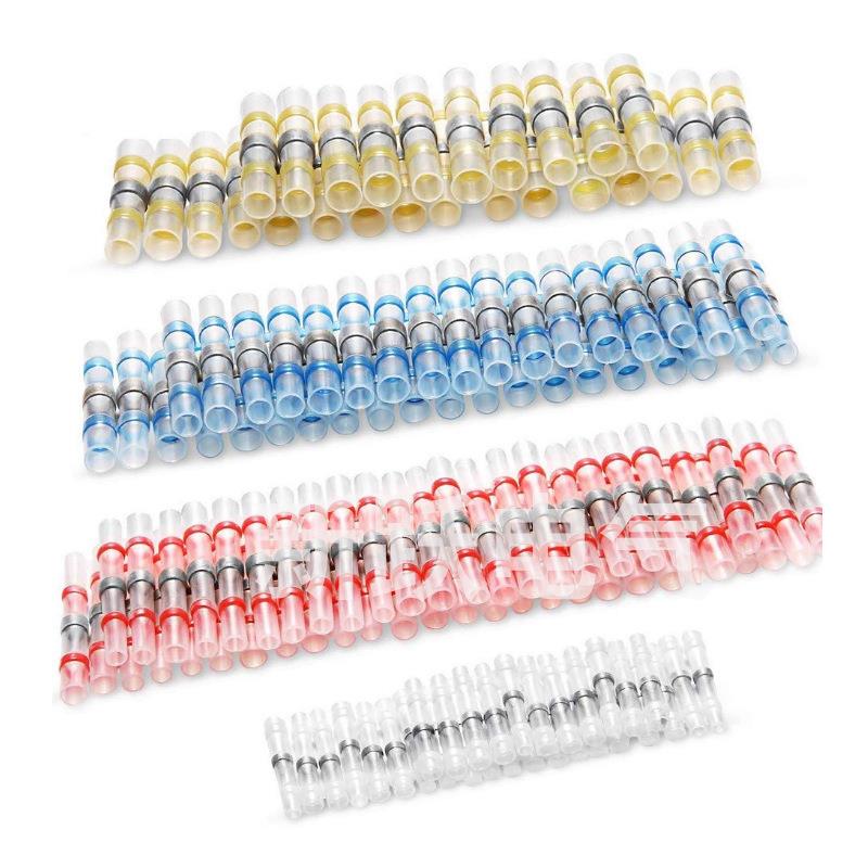 120ps120pcs热缩防绝水缘焊端子焊锡管系列锡c组合端子