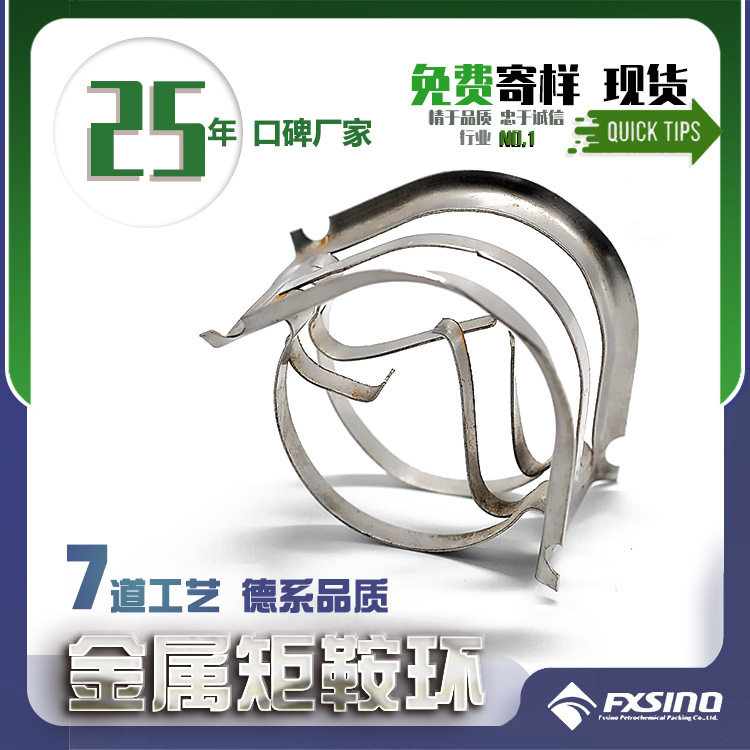 304/316不锈钢矩鞍环耐高温