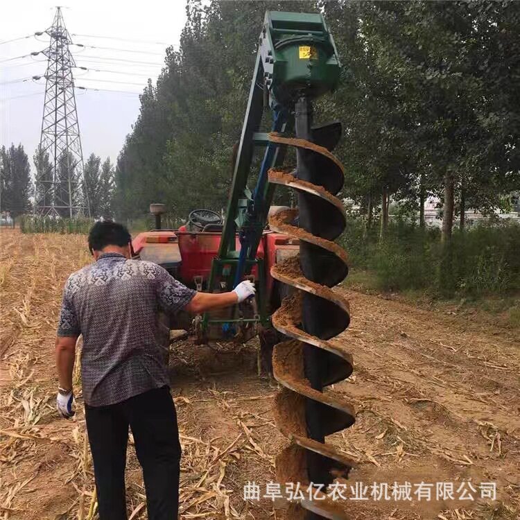 大马力三点悬挂植树挖坑机