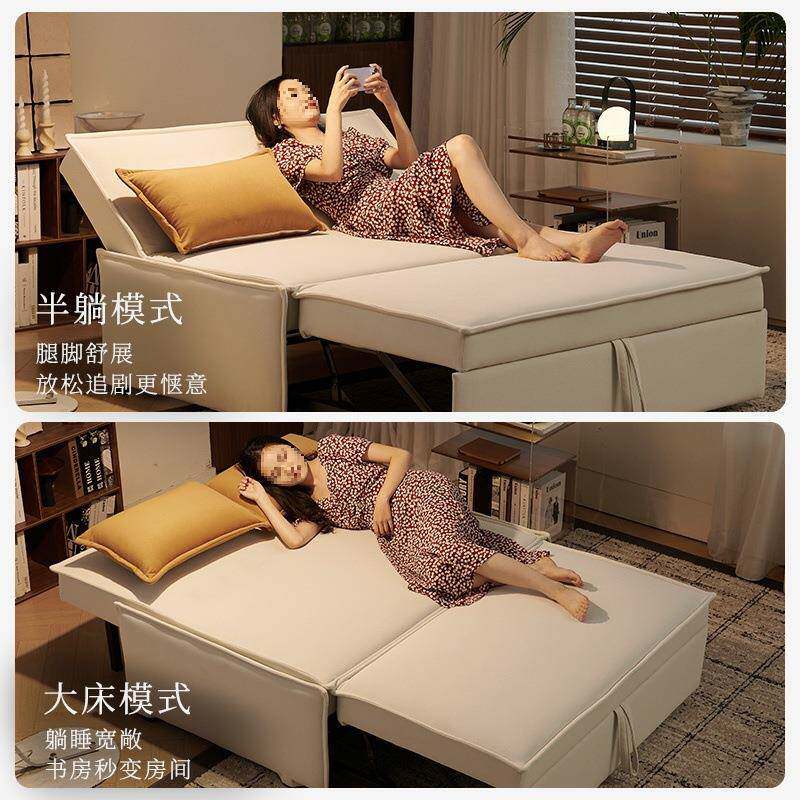 BOG卧变室沙发床单人2米折叠两用多功能小户型伸缩沙1发可床024新