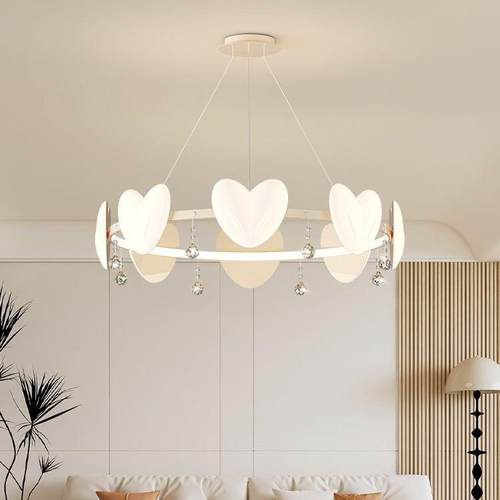 式奶油风儿童房卧护眼吊灯厅现法代简室约客厅72621餐吊灯温馨浪