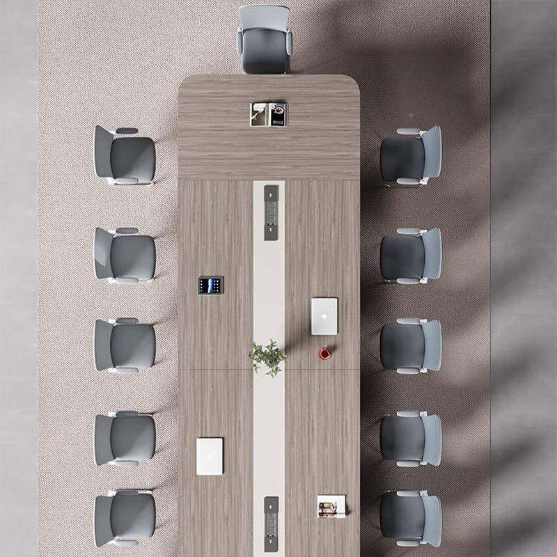 高端办公室大办板公家具办公桌式方长形型会议桌长桌洽谈桌SH322