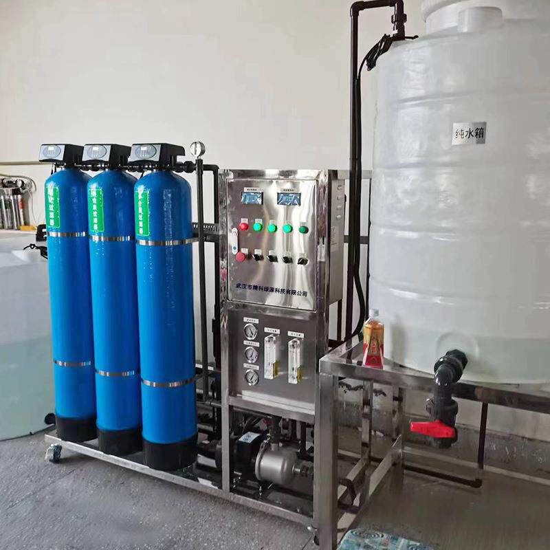 钢反渗透纯净水设备0.5445吨处单级玻璃3罐纯水理厂家过水滤器