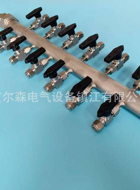 厂价器直销各种不源各种钢KFQ气分配分锈配箱6路~24路包邮