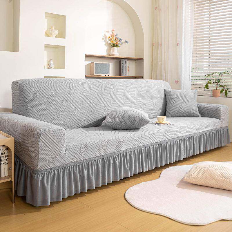 加厚直排沙发套罩包四季通用pxx10031型猫沙发垫裙边新款防滑弹力