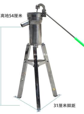 水泵老CHD式压水井家用手动手摇井抽水泵井不水手压锈钢头摇打水