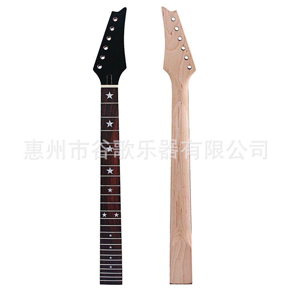 ARK吉他琴柄吉野他柄Ibanze三角柄头新五头角心音点