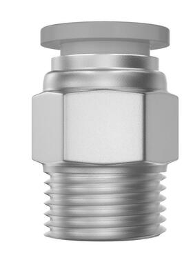 TPM无品牌/朝日动接头C82-0外气牙螺纹直通PC10-01气缸接P头