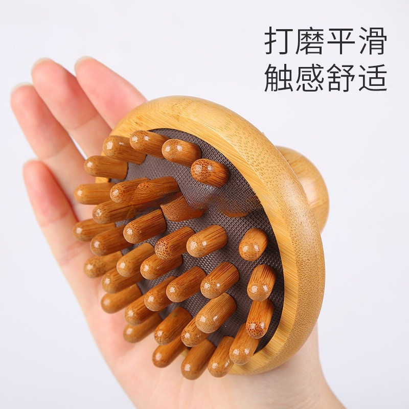 经络刷全身通用小腿肚子身体刷头部气囊按摩器刷背揉腹仪皮肤刮痧
