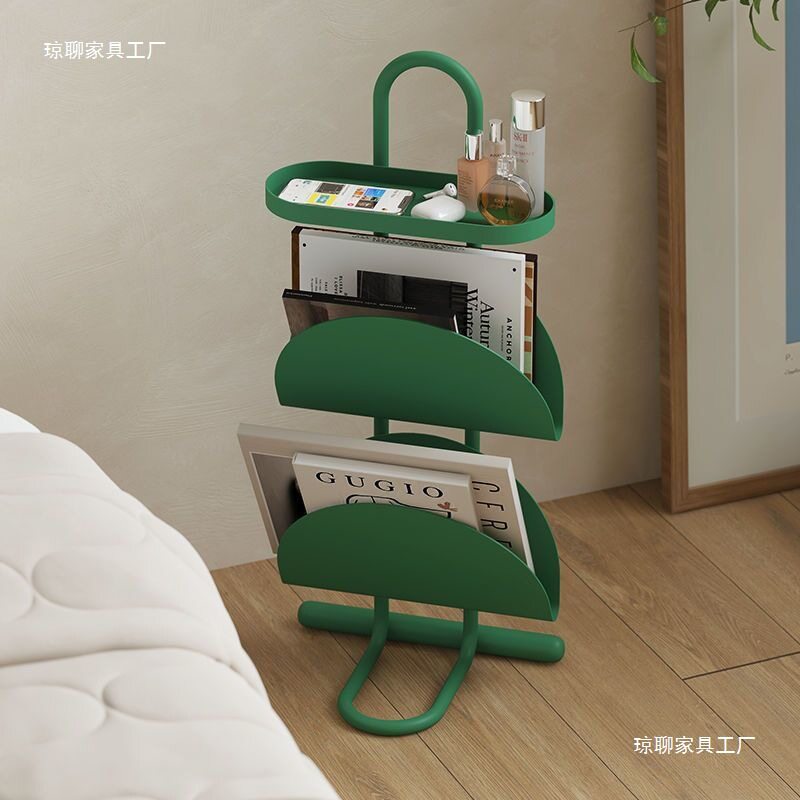 沙发小边几客厅阳台茶几杂志书架卧室床头置物架创意小桌子侧边柜