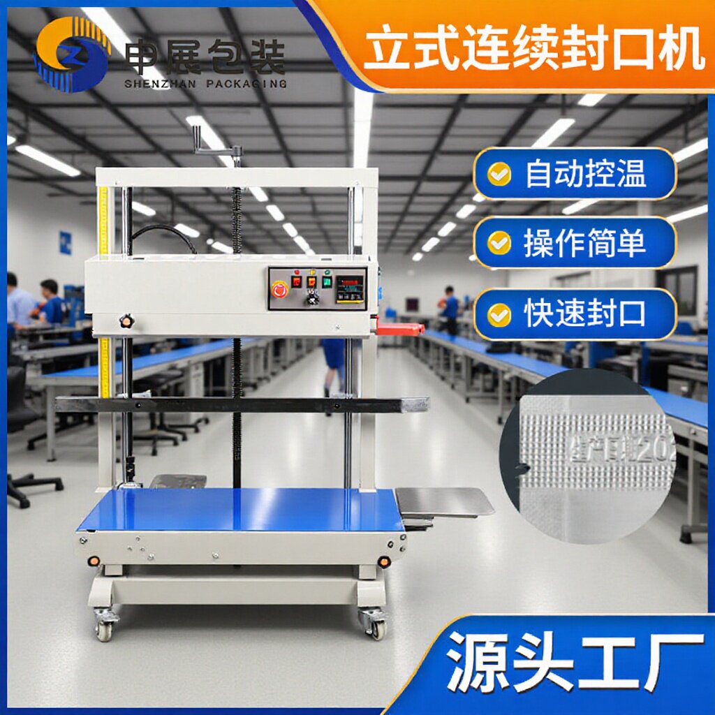 商用智能自立袋喷码封口机