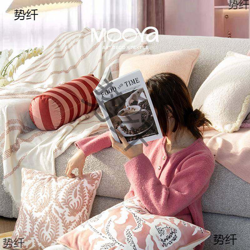 O粉OMYA香逸彩法式轻z6ZZd4YA奢色抱榭枕靠枕套沙发毛毯盖毯沙发,居家布艺,抱枕被,淘宝优惠券,粉丝福利购,淘宝优惠卷