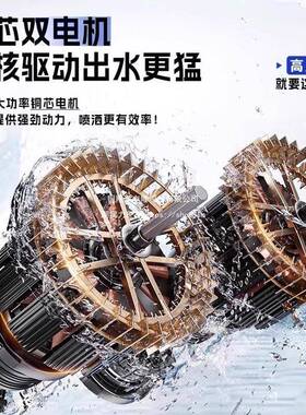 抽浇菜15443浇水机农浇地充电式抽水泵小型用菜水地自动浇水