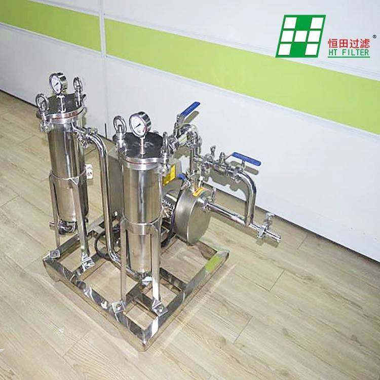 厂家直供小推车滤芯袋式组合式带隔膜泵移动式过滤器
