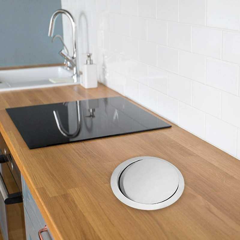 台面嵌入式垃圾桶盖子工程装饰304不锈钢圆形暗藏式盖子翻盖,模玩/动漫/周边/娃圈三坑/桌游,模型制作工具/辅料耗材,淘宝优惠券,粉丝福利购,淘宝优惠卷