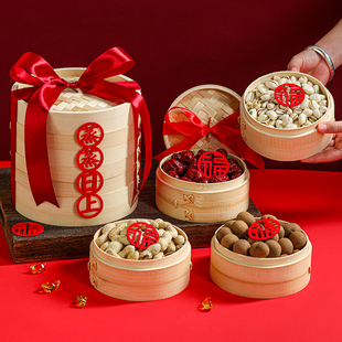 乔迁之喜蒸笼新居客厅摆件装饰蒸蒸日上入宅入伙新屋搬家仪式用品