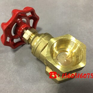 铜闸阀自来水水管开关家用闸门截止阀4分6分1寸DN15202532405065