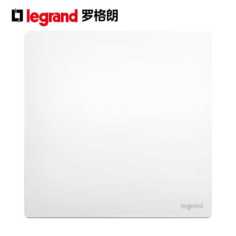 罗格格朗未莱系列墙壁开关86型一开多控陶瓷白色中途挚开关
