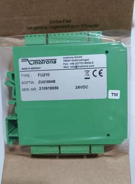 德国motrona模块FU210脉冲信号转模拟量输出原MKS的FU251/202B02P