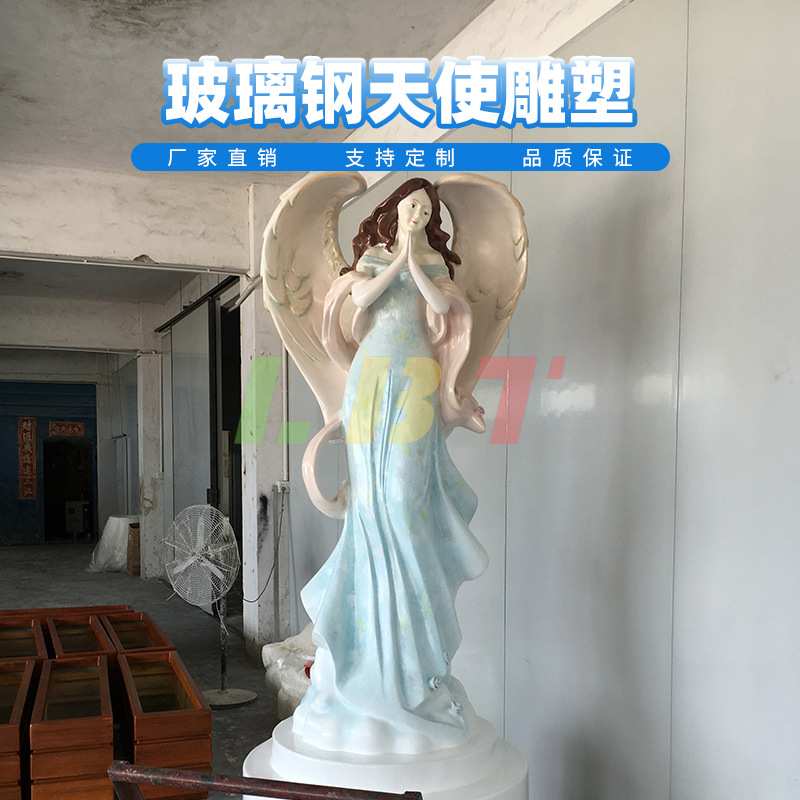 力必特欧式西方人物天使雕塑玻璃钢园林广场别墅四季女神可3D打印