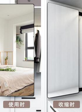 衣柜镜推拉镜衣柜衣橱折叠平开门内置穿LT3002衣镜身旋转子伸缩内