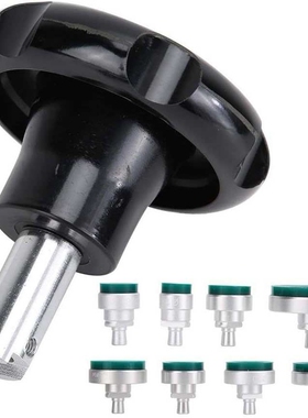 钟表工具 吸力开 八粒套装软胶开表器 手把式开表器 开后盖底盖器