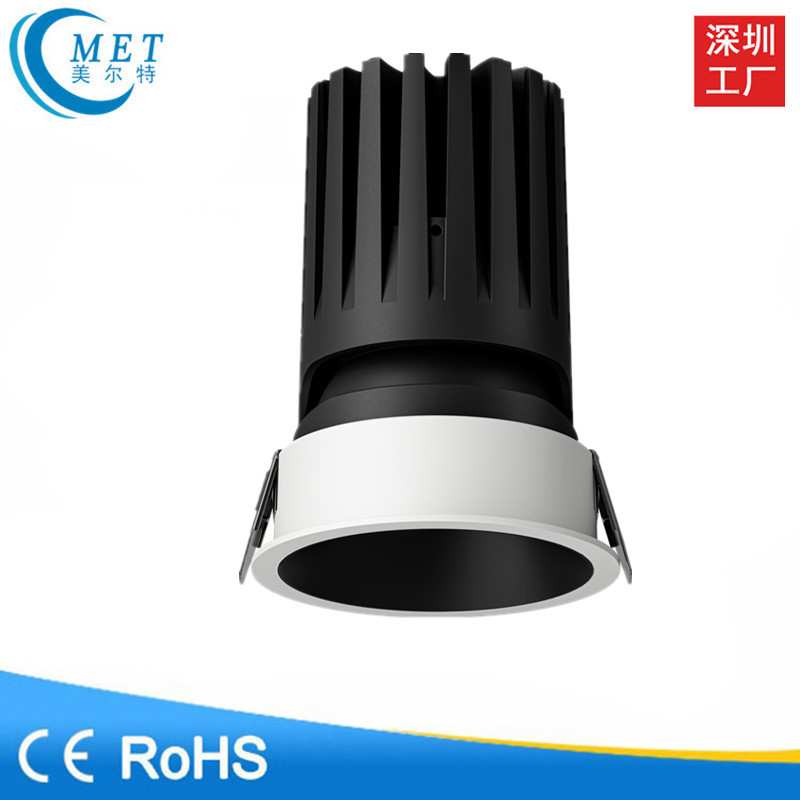 厂家直销 新款COB射灯嵌入式 酒店别墅高光效射灯10W12W18W28W