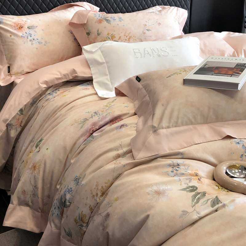 100支匹马棉四件套数码印花全棉被套长绒棉别墅床上用品四季款,3C数码配件,摄像机配件,淘宝优惠券,粉丝福利购,淘宝优惠卷