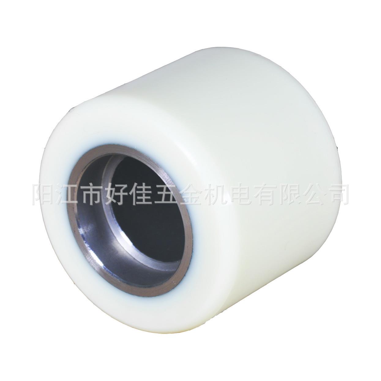 源头工厂直供85X70mm 钢芯包聚氨酯（PU）机动叉车脚轮