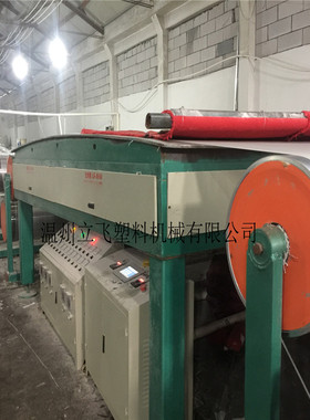 扁丝拉丝机 网眼袋拉丝设备 编织袋拉丝机  扁丝挤出设备可定制