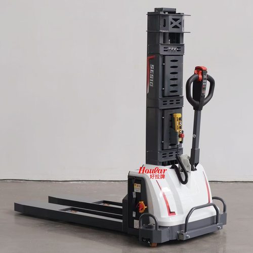 SES电动自卸式托盘堆垛车随车叉车ELECTRIC SELF-LIFTING STACKER