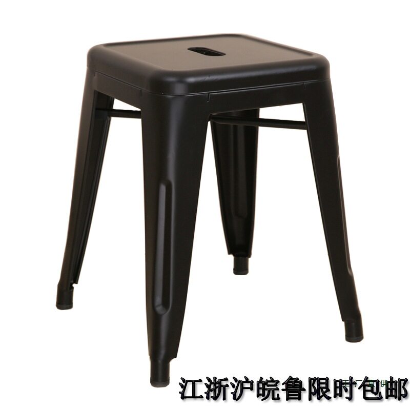 欧式简约铁艺高脚吧台椅