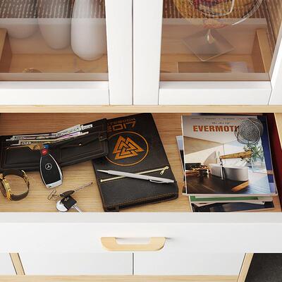 玄关柜现代简约新款酒柜展示柜屏风置物架间厅柜卧室客厅隔断柜子