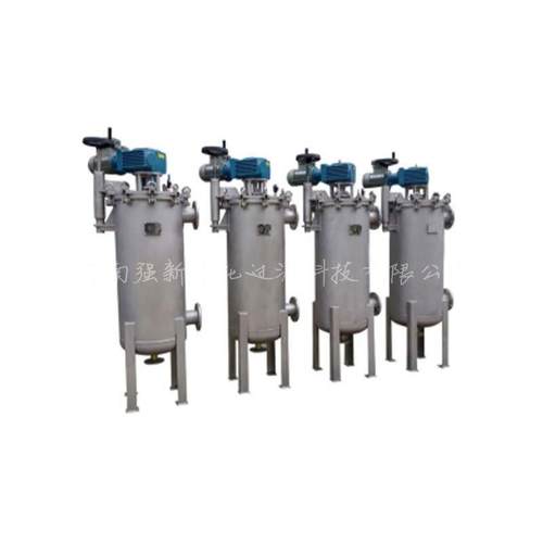 强新过滤器工业用304/316不锈钢袋式过滤器地下水/工业废水过滤