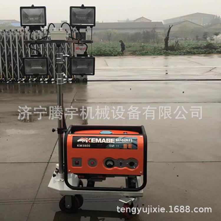 移动式照明车灯价买灯塔式照明灯山东1000W柴油照明车价