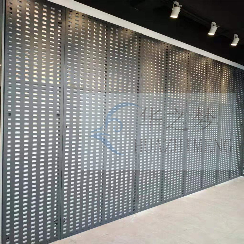 瓷砖岩板冲孔板落地展架