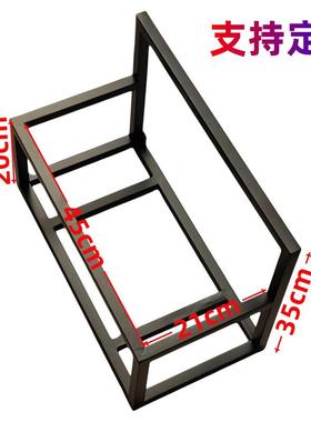 脑主机架悬空挂支架台电式机箱上承墙重托架框架托F98M8MH5架吊架