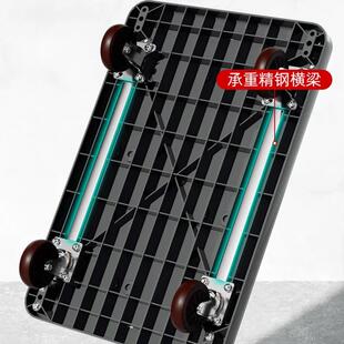 平板静车音折叠小运推车厂家直供搬拖车货车拉货便车携家用轻便快