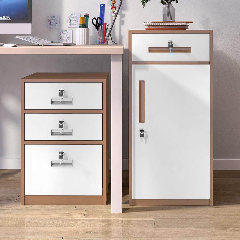 铁皮件柜小矮文柜办公桌柜下收纳985活动柜带物轮边柜带锁抽屉柜,商业/办公家具,办公储物柜,淘宝优惠券,粉丝福利购,淘宝优惠卷