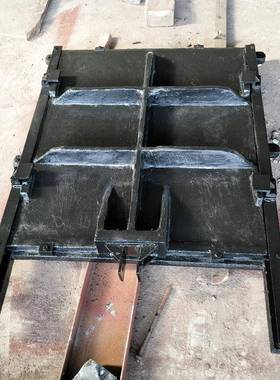 铸铁门镶QOB铜平闸面拱形弧形方形圆形单水双向向止水河道水库电